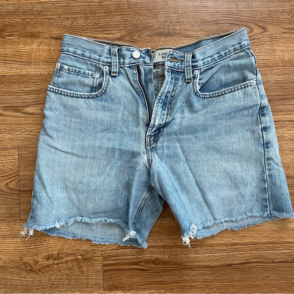 Levi's Women's Blue Denim Shorts